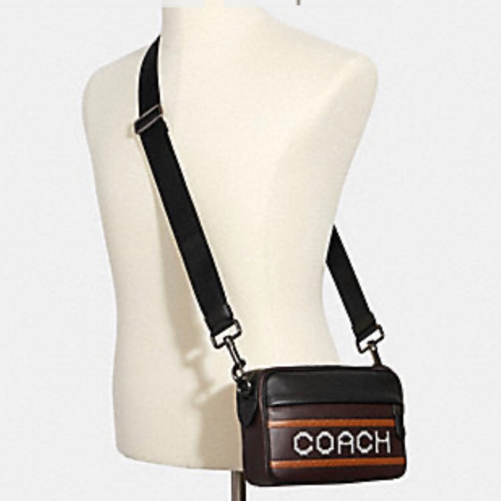 Coach Graham Vintage Crossbody bag : oxblood color